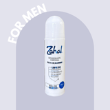 Desodorante Natural de Piedra de Alumbre ZAHAL Roll On For men 90 ml – Sin Clorhidrato de Aluminio, Sin Alcohol, Sin Fragancia, Sin Parabenos – Con Aloe Vera – Vegano, Orgánico, No Tóxico, pH Neutro