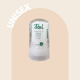 Desodorante Natural de Piedra de Alumbre ZAHAL 60 g Unisex – Sin Clorhidrato de Aluminio, Sin Parabenos, Sin Alcohol, Sin Aroma, Vegano, Orgánico, No Mancha la piel ni la ropa, pH Neutro