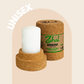 Desodorante Natural en Stick Piedra de Alumbre en corcho ZAHAL 60 g  Unisex – Sin Clorhidrato de Aluminio, Sin Parabenos, Sin Alcohol, Sin Aroma, Vegano, Orgánico, No Mancha la piel ni la ropa, pH Neutro